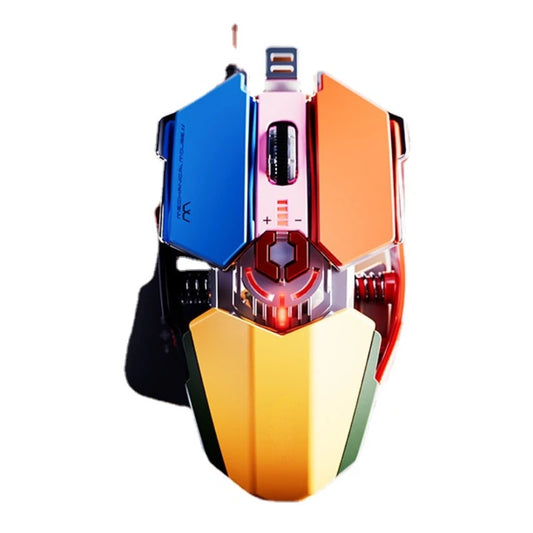 "RGB Gaming Mouse with Silent Clicks, High DPI and 9 Programmable Buttons - Ideal for Pro Gamers!"