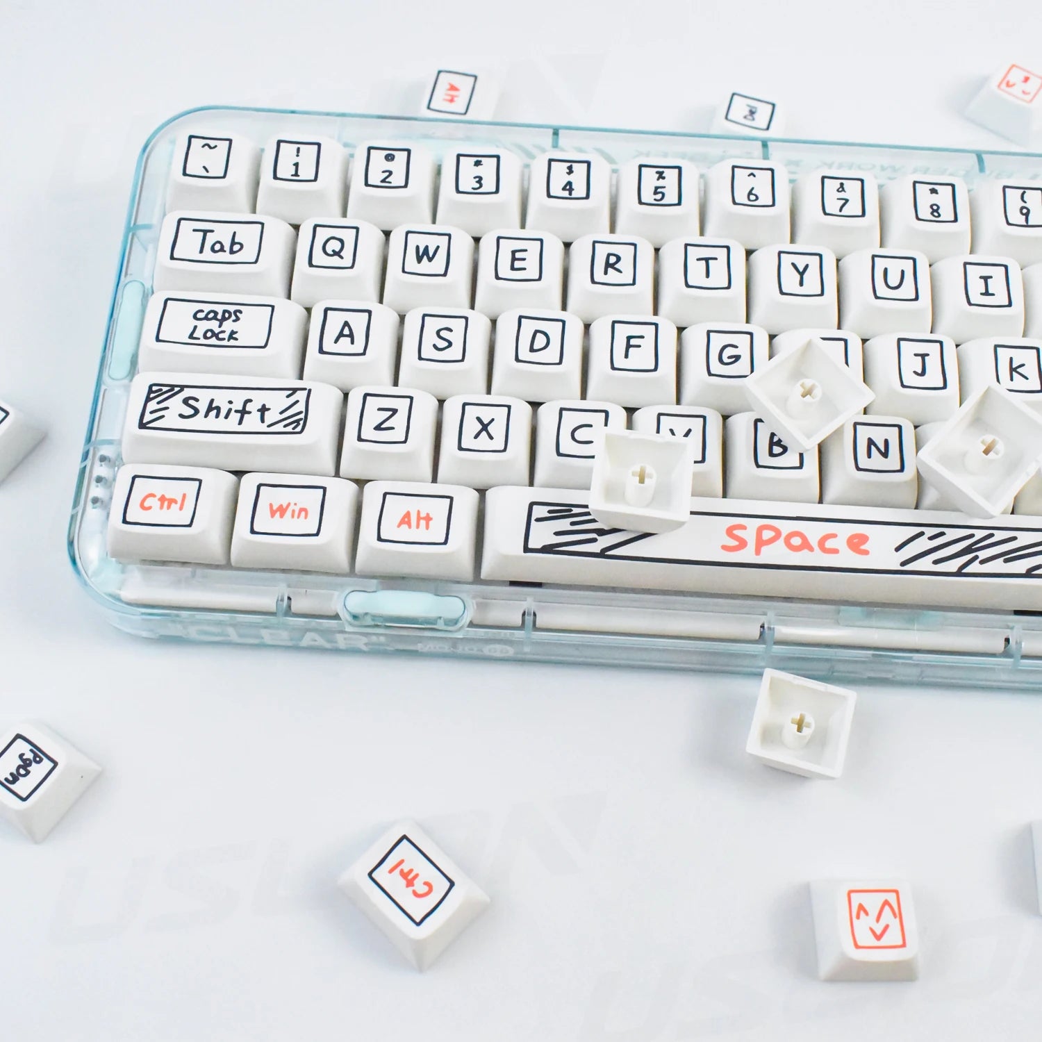 SketchArt Keycaps: Artistic, Hand-Drawn Designs for a Personalized Keyboard