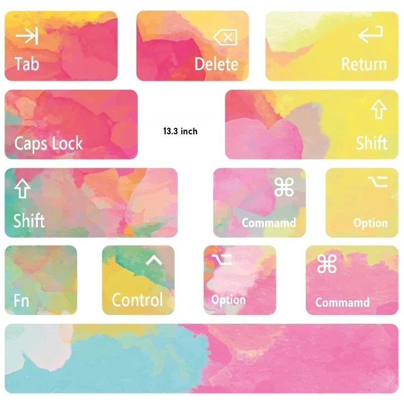 MacBook Keycap Stickers: Customizable, Sleek Designs for a Personalized Touch