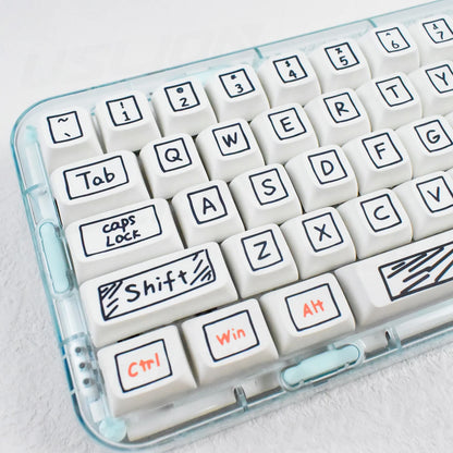 SketchArt Keycaps: Artistic, Hand-Drawn Designs for a Personalized Keyboard