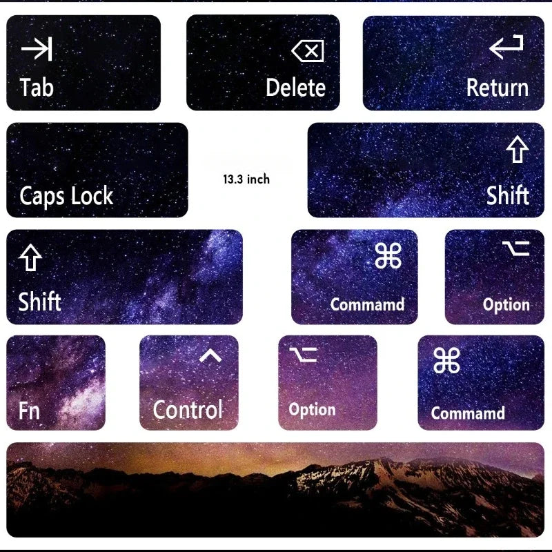 MacBook Keycap Stickers: Customizable, Sleek Designs for a Personalized Touch