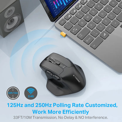 Ultimate Freedom: Precision Wireless Work Mouse for Effortless Productivity