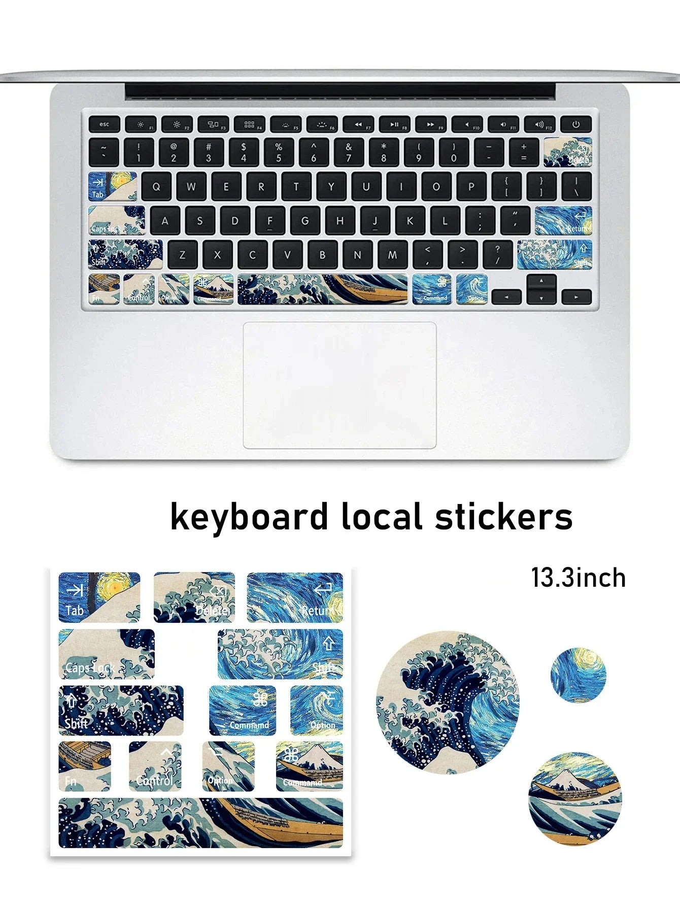 MacBook Keycap Stickers: Customizable, Sleek Designs for a Personalized Touch