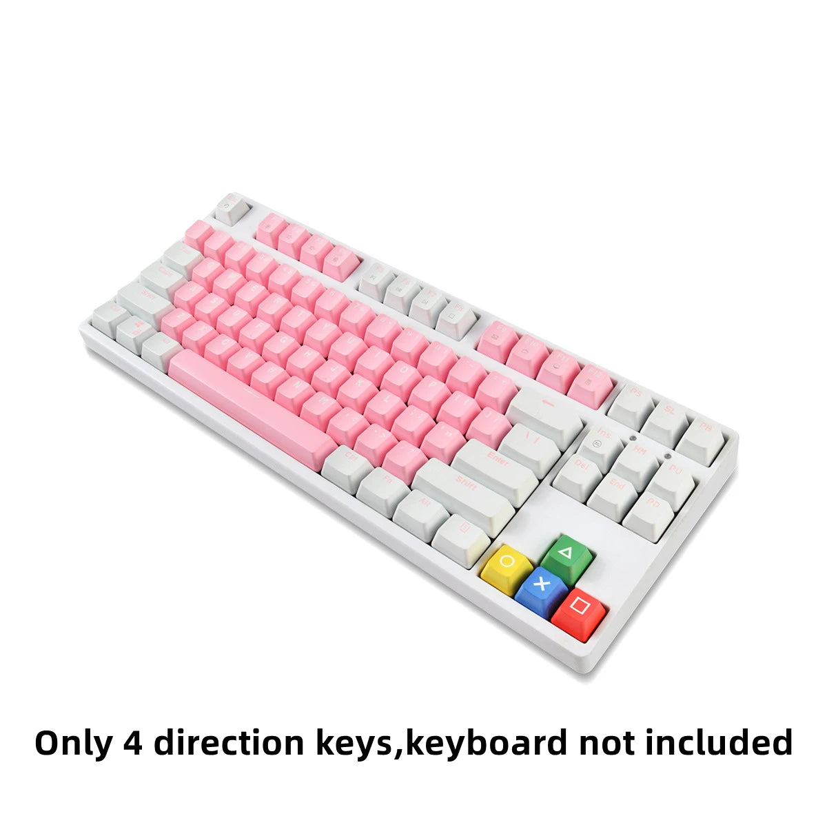 "Game On: Custom PlayStation Symbol Keycaps – Elevate Your Keyboard with Iconic Style!"