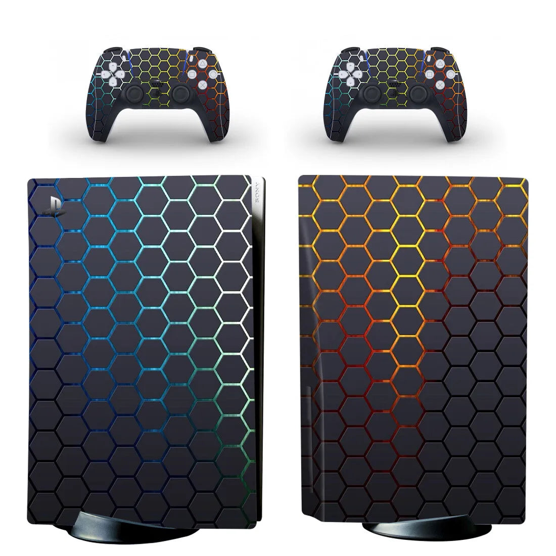 Ultimate PS5 Shell Set: Cool Custom Covers for Console & Controllers