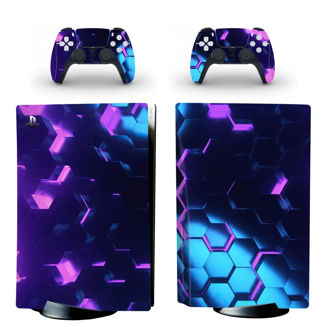 Ultimate PS5 Shell Set: Cool Custom Covers for Console & Controllers